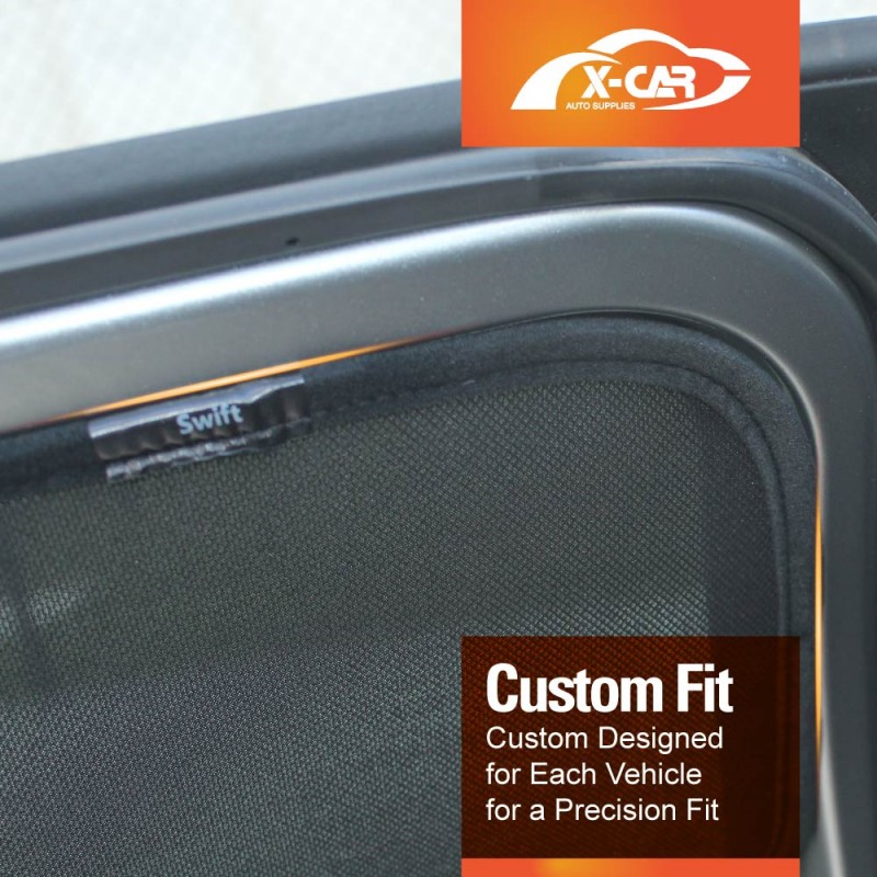 Rear Window Sun Shade for Suzuki Swift 2017-2024 Magnetic Car Sun Blind ...