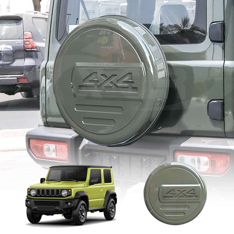 Spare Wheel Cover for Suzuki Jimny 3Door 20182025 Spare Tire Protective Cover Jungle Green