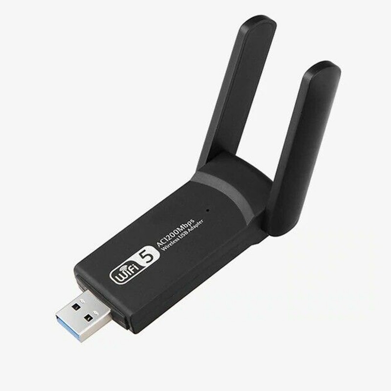 Dual Bandwidth Usb DUAL BAND USB 3.0 ADAPTER WIFI 5 AC1200MPS 2.4G 5.8G Network Card DUAL ...