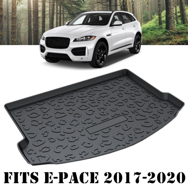 Nomad Auto Tailored Fit Durable Black Boot Liner Tray Mat Protector for Jaguar E Pace 