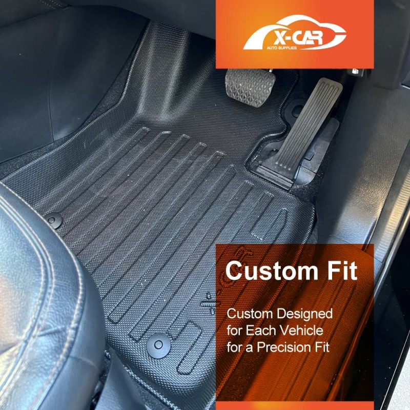 3D Floor Mats for Mazda CX5 CX-5 2017-2026 Heavy Duty All Weather Car ...