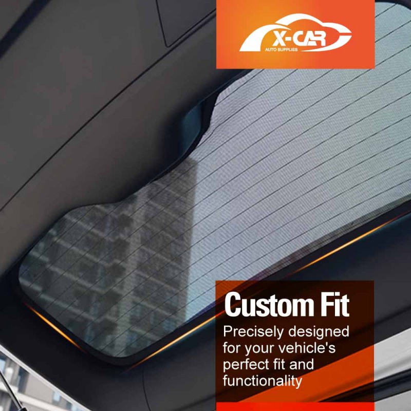 Rear Windscreen Sun Shade for Ford Next-Gen Ranger 2022-2025 Car Custom ...