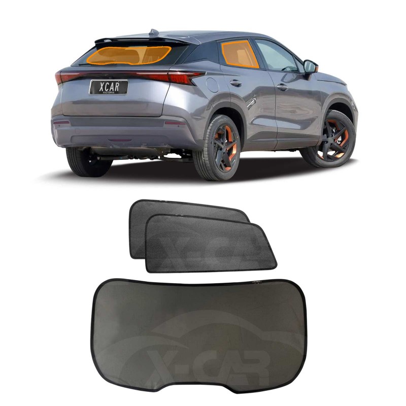 Power Rear Sunblind Window Sun Shades for Chery OMODA E5 All-Electric 2024-Onwards Car UV ...