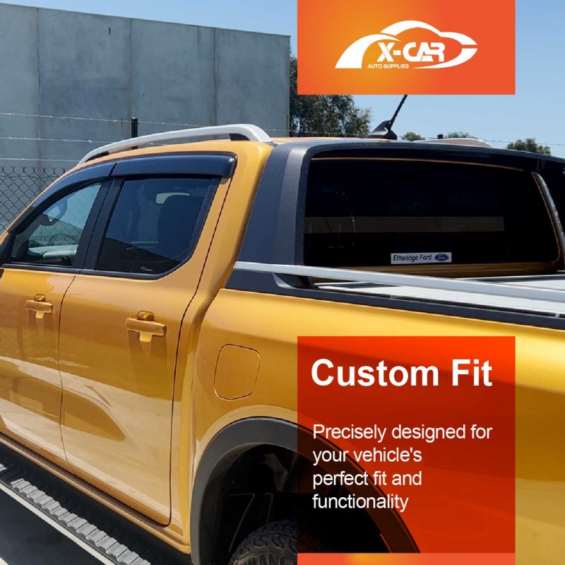 OEM Weathershields for Ford Next-Gen Ranger 2022-2025 Double Cab Car ...