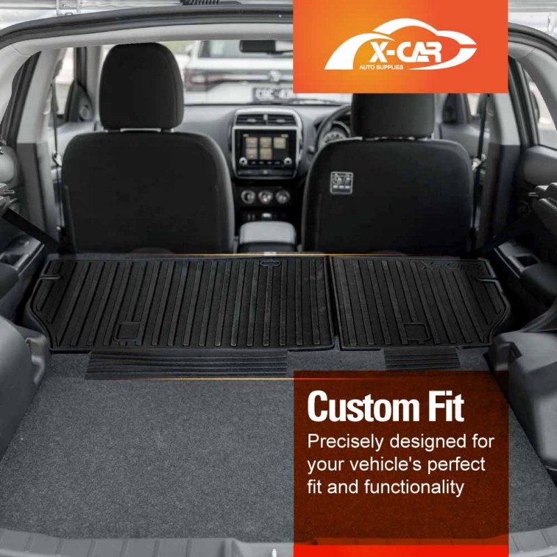 Boot Liner Back Seat Protector for Mitsubishi ASX 2010-2025 All Weather ...