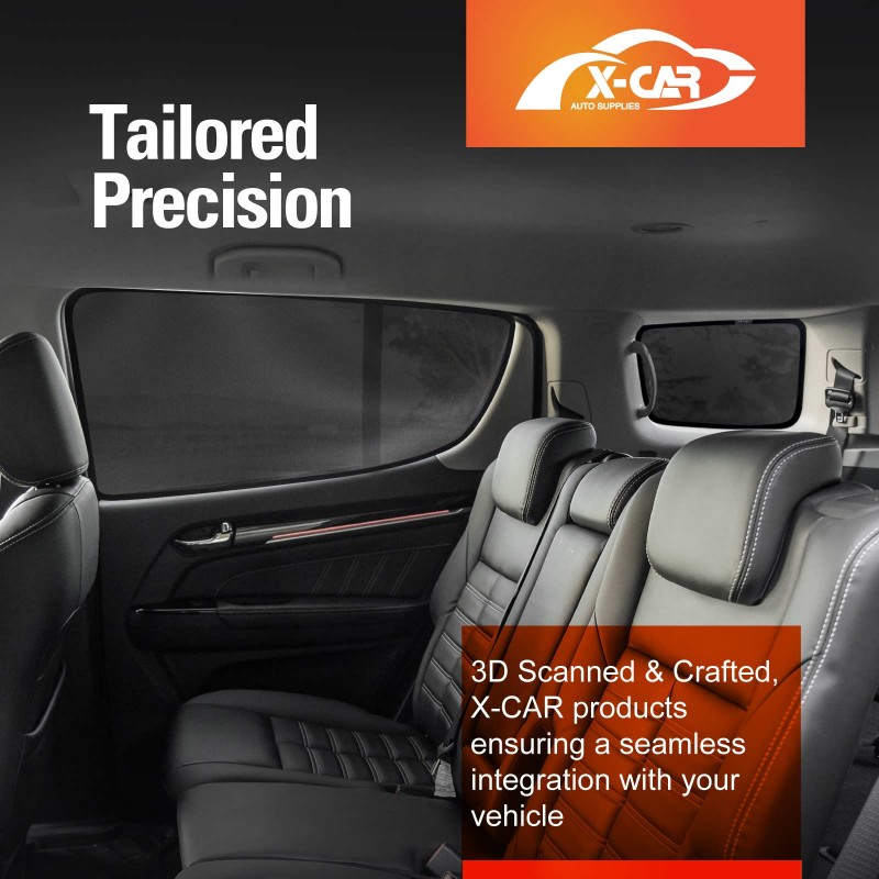 Power Rear Sunblind Rear Port Window Sun Shades for Holden Trailblazer/Colorado7 | Isuzu MU ...