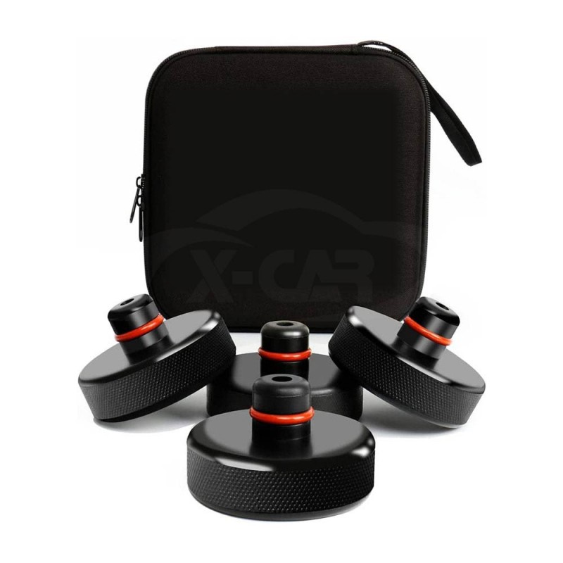 BANGTING Lifting Jack Pad Set Compatible with Tesla Model 3/S/X/Y, 4 Pucks  with a Storage Case, Accessories for Tesla Vehicles