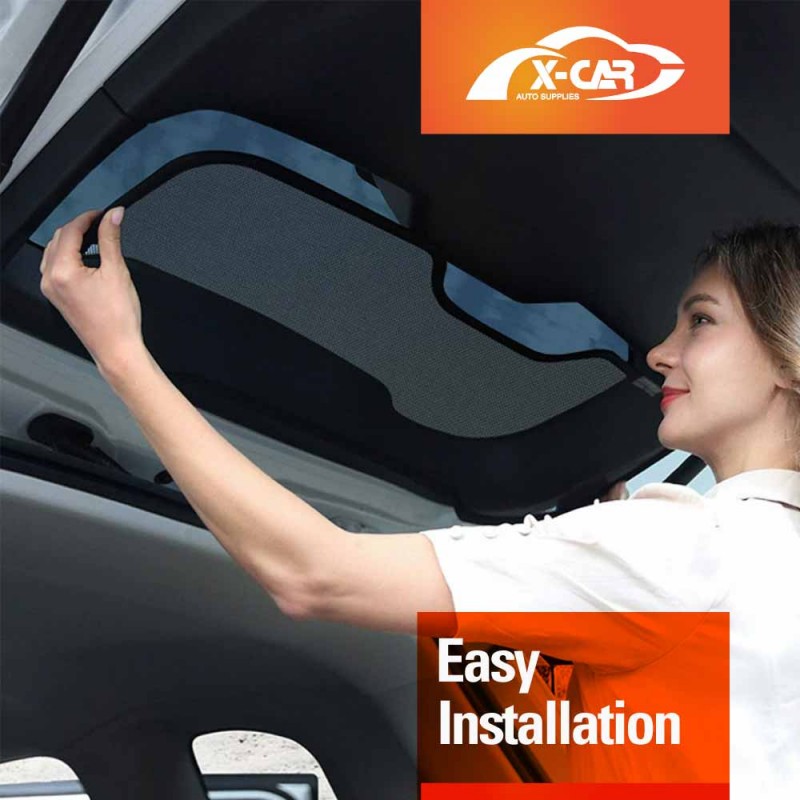 Rear Windscreen Sun Shade for Ford Next-Gen Ranger 2022-2025 Car Custom ...