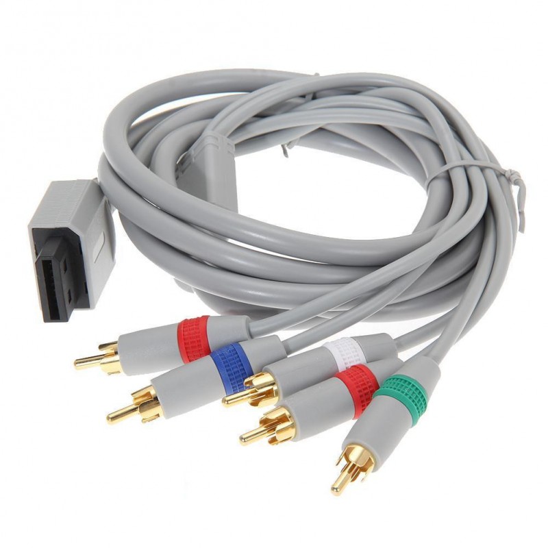Component HD TV AV 480p HDTV Video Cable for Nintendo Wii ...
