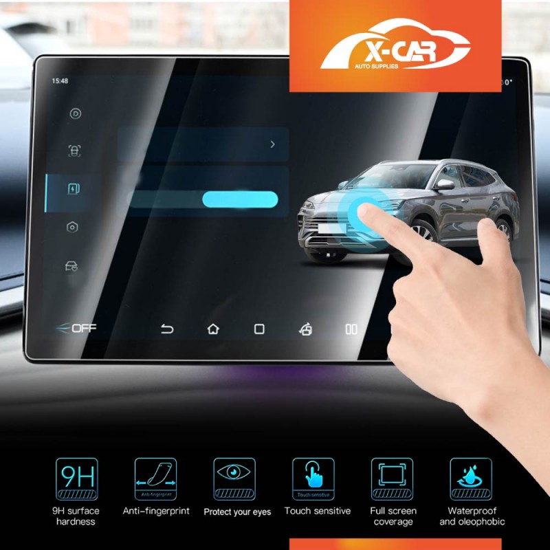 15.6-inch Tempered Glass Screen Protector for BYD SEALION 6 SEALION6 ...