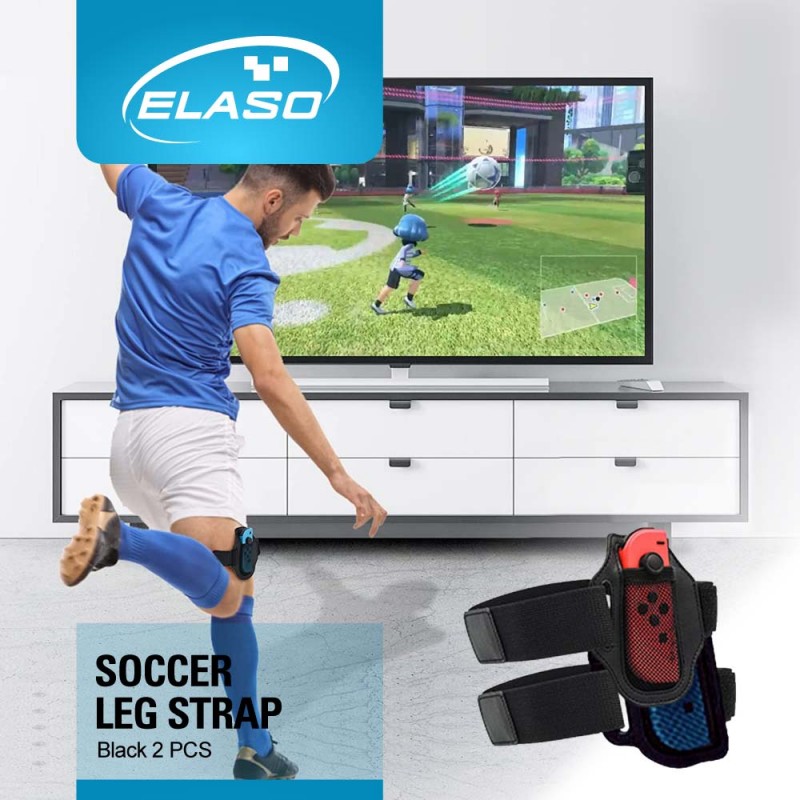 Nintendo switch sports football leg strap accessory twin pack