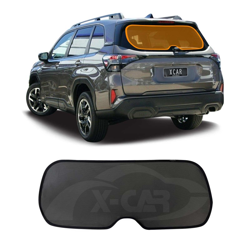 Power Rear Sunblind Rear Windscreen Sun Shade for Subaru Forester 6th Gen 2025-Onwards Car ...