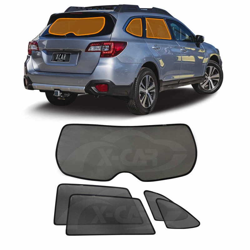 Power Rear Sunblind Window Sun Shades for Subaru Outback 2015-2020 Car UV Protection Custom ...
