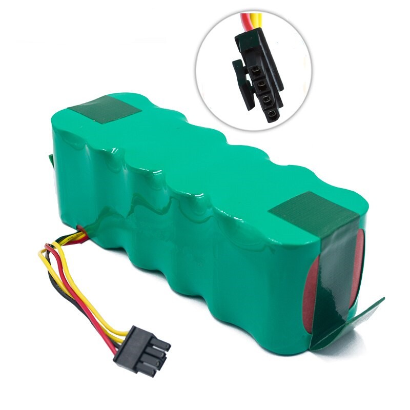 Tecmana 14,4 V 5000 mAh reservebatterij LP43SC2000P voor Ecovacs Deebot CR120, KK-8, X-500, X500 voor Profimaster Robot 2712 voor Ariete Briciola 2711, 2712, 2713, 2717