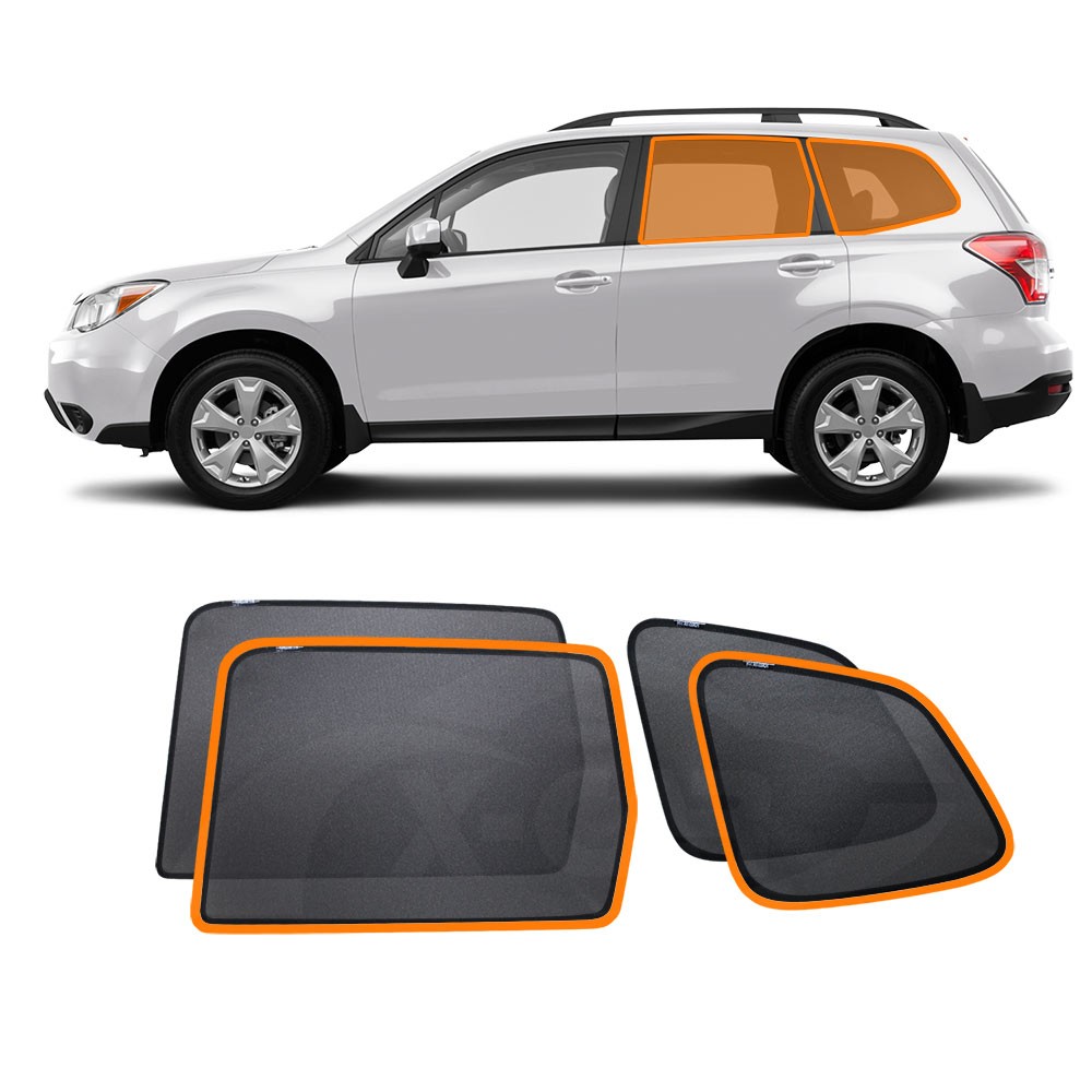 Subaru Forester Rear Window Rear Port Window Sun Shade for Subaru Forester 2012-2018 Car Sun Blind ...