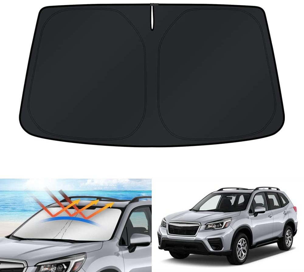 Windshield Sun Shade for Subaru Forester 2019 2023 Blocks UV Rays