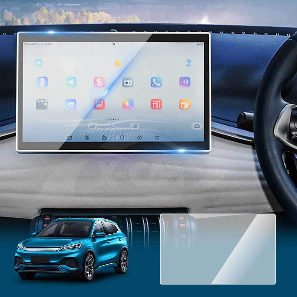 12.8-inch Tempered Glass Screen Protector for BYD Atto 3 2022-2025 ...