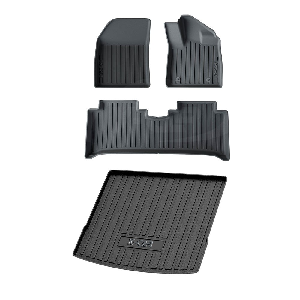 Rubber matten passend voor BYD Atto 3 2022- (4-delig montagesysteem