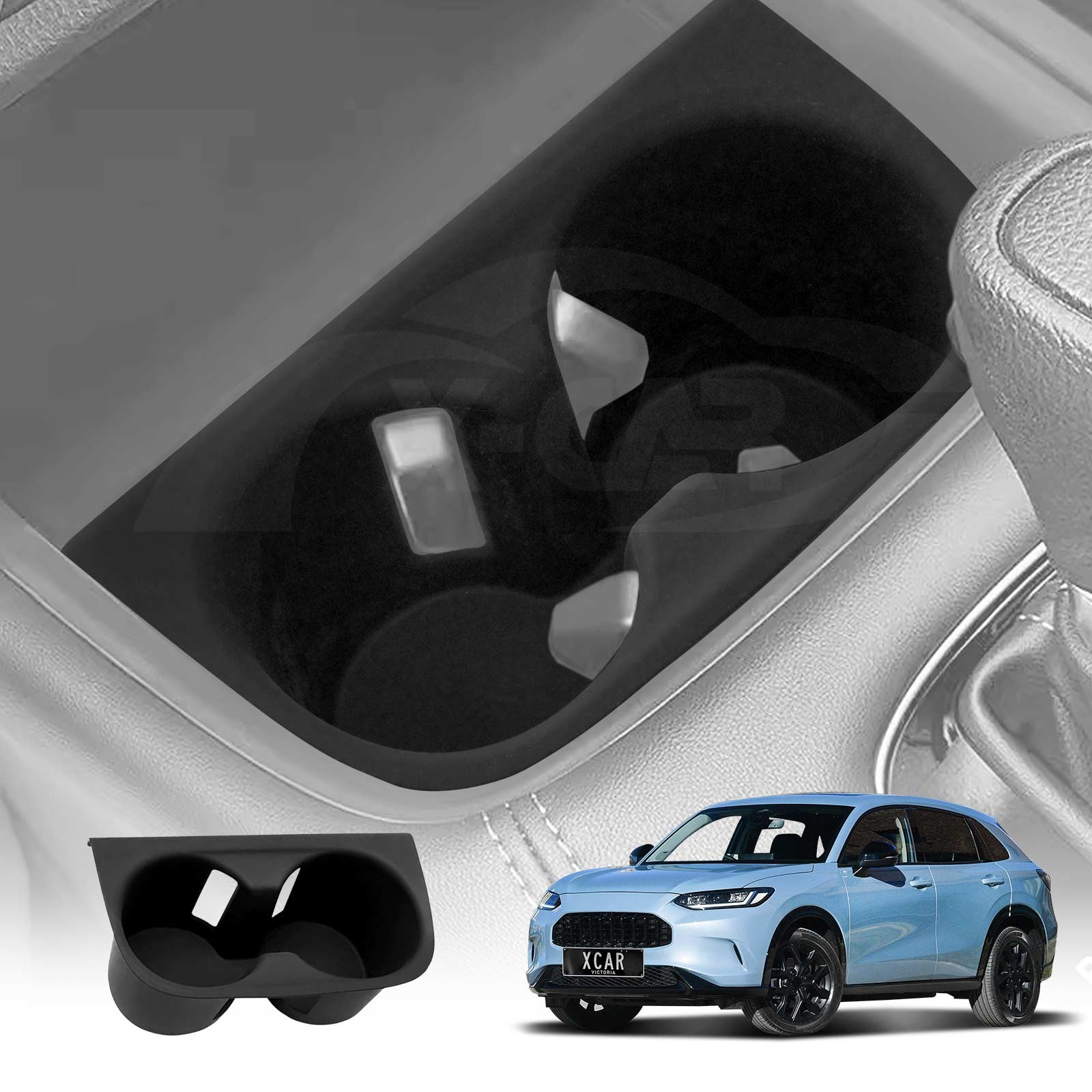 Organisateur Console Centrale Honda HR-V / ZR-V 2023-2025 - Boîte Rangement Accoudoir TPE Antidérapant