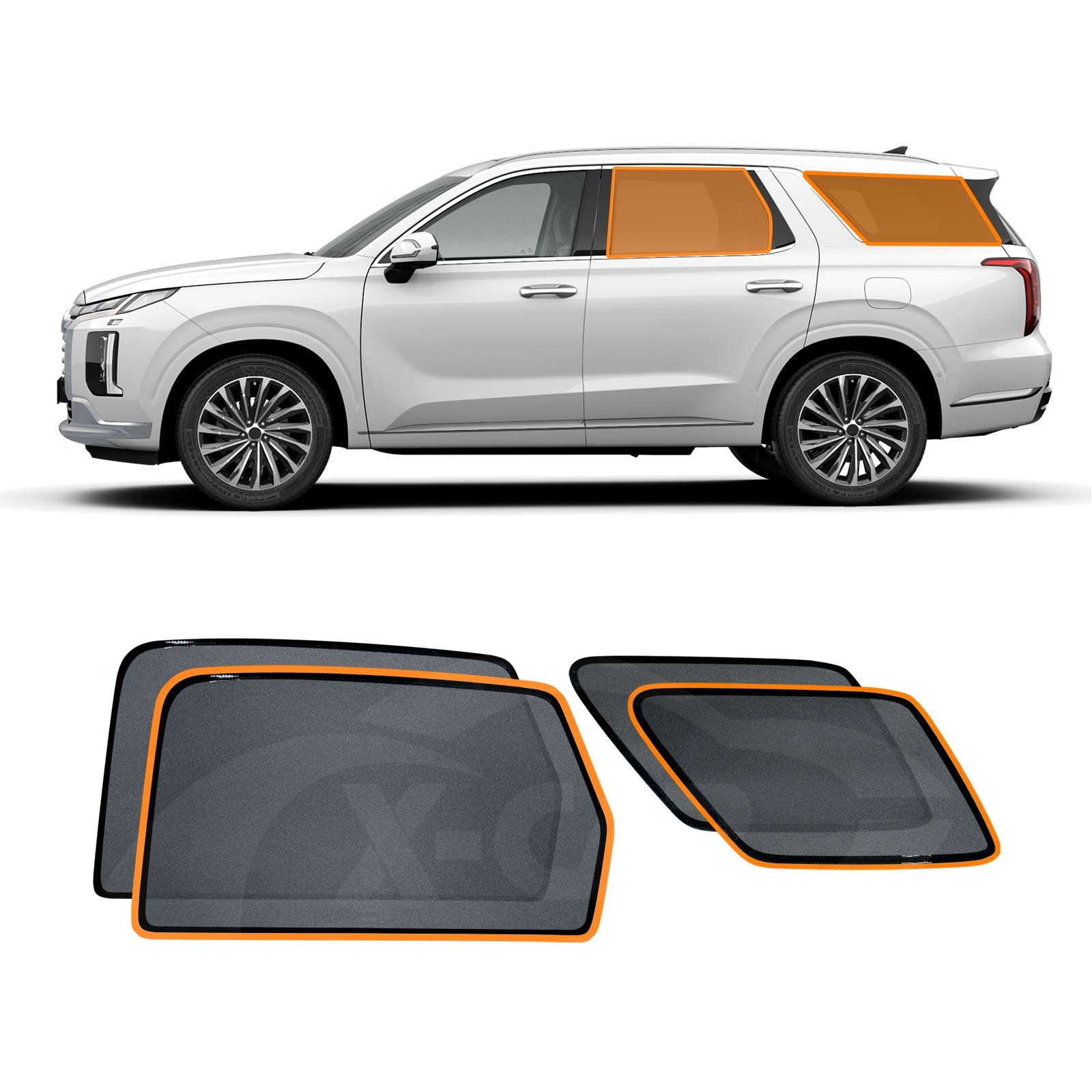 Rear Window Shade With Suction Cups Car Sun Shade For Back Windows ...