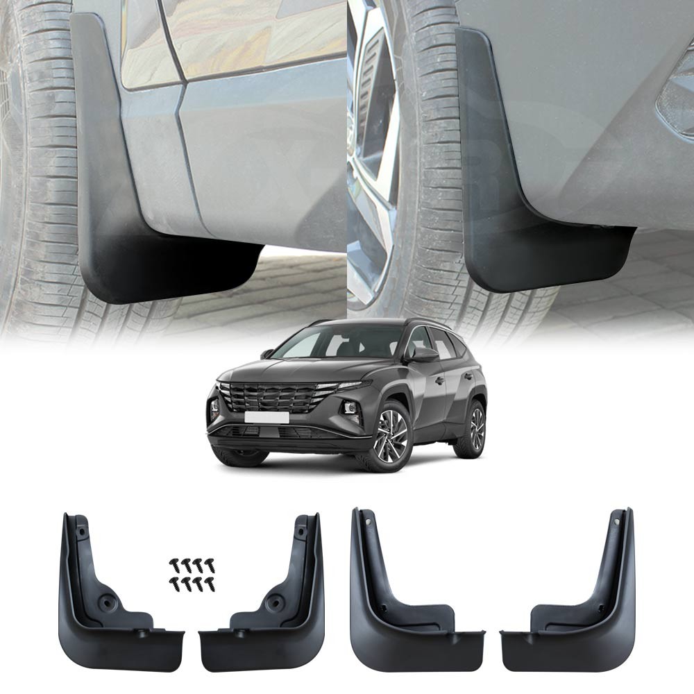 Hyundai Tucson 2021-2025 Mud Flaps Splash Guards Mudguard Fender Front ...