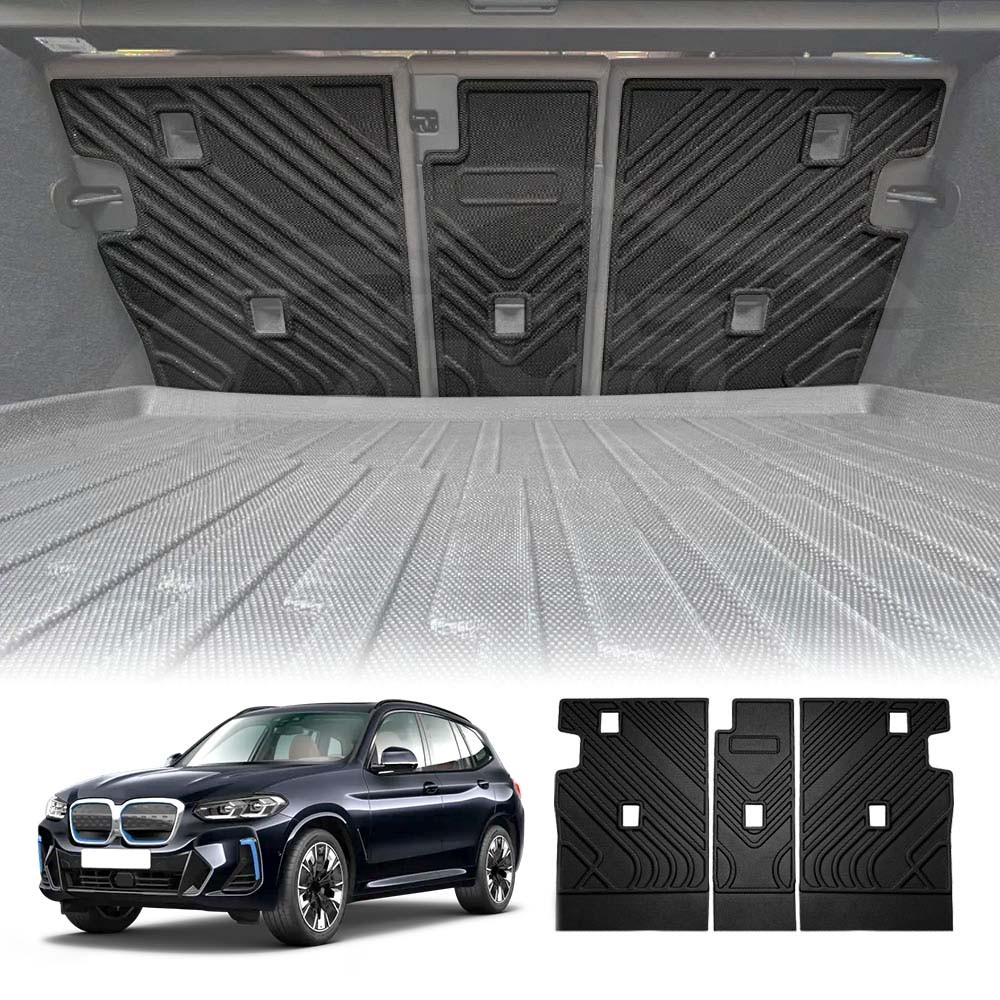 Back Seat Protector for BMW iX3 2023-2025 Heavy Duty Car Seats Kick ...