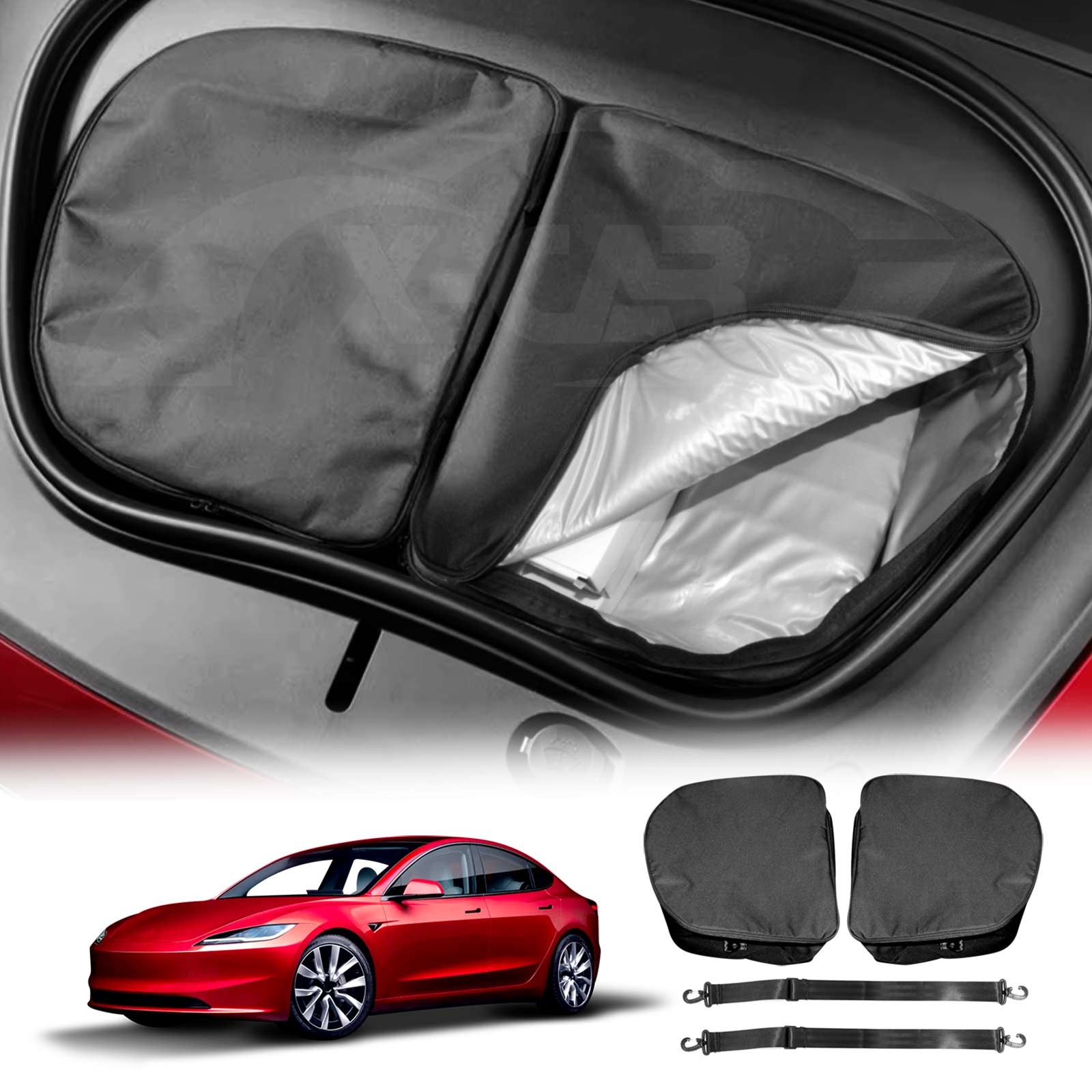 Tesla Model 3 Highland Front Trunk Cooler Bags Frunk Storage Organizer ...