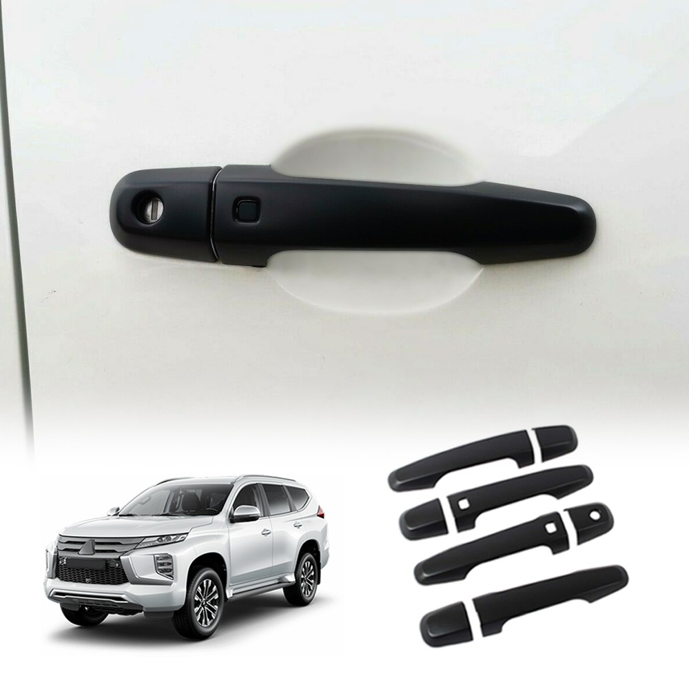 Door Handles Cover for Mitsubishi Pajero Sport 20152024 Matt Black