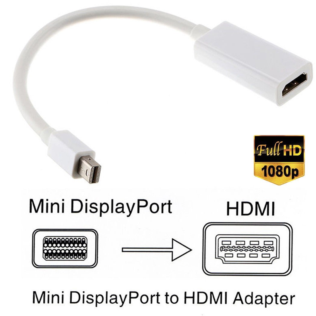 Mini DisplayPort to HDMI Female Adapter 