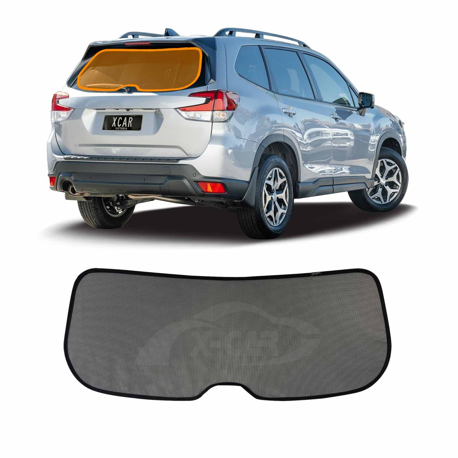 Subaru Forester Rear Window Rear Windscreen Sun Shade for Subaru Forester 2018-2024 Car Custom Wind ...