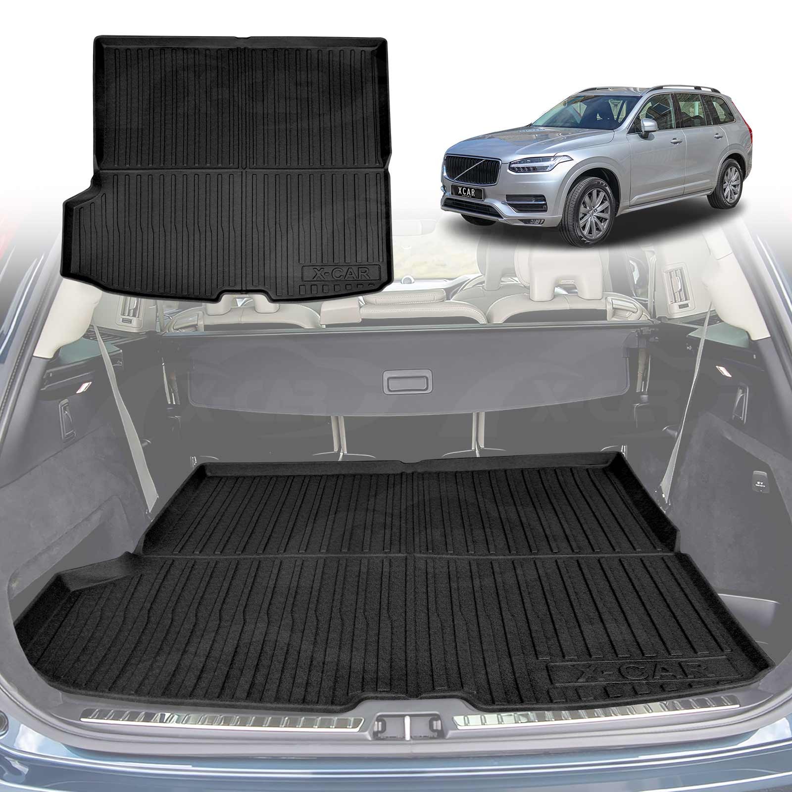 Boot Liner for Volvo XC90 XC 90 2015-Onwards All Weather Heavy Duty ...