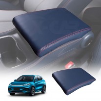 Armrest Cover for BYD Atto 3 2022-2024 Center Console Interior Decoration Protector Accessories PU Leather