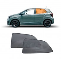 Rear Window Sun Shade for Kia Picanto 2016-2025 Magnetic Car Sun Blind Mesh