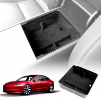 NEW Tesla Model 3 Highland Centre Console Mid Organizer Tray with Flocking liner 2023-2024