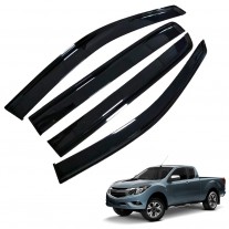 Weathershields for Mazda BT-50 Dual Cab 2011-2020 UP UR Series Car Weather Shields Wind Deflectors Window Sun Visor 4-Piece Set