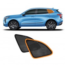 Port Window Sun Shade for Haval Jolion 2021-2025 Magnetic Car Sun Blind Mesh Third Row Window