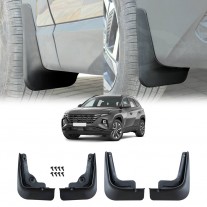 Hyundai Tucson 2021-2024 Mud Flaps Splash Guards Mudguard Fender Front and Rear Set of 4