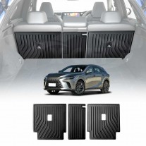 Back Seat Protector for Lexus RX350 RX350h RX500h 2022-2025 Heavy Duty Car Seats Kick Mats Cover