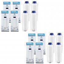 8x Delonghi DLS C002 DLSC002 SER 3017 SER3017 Coffee Machine Replacement Water Filters