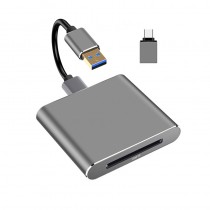 CFast 2.0 Memory Card Reader Writer with USB 3.0/USB Type C Compatible with SanDisk Lexar Transcend Sony Card