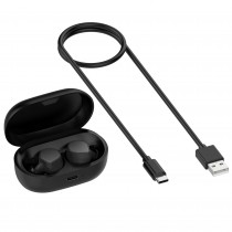 USB Charging Case Earbuds Charger Box Black for Jabra Elite 7 Pro True Wireless Earbuds Headphones