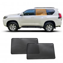 Rear Window Sun Shades for Toyota Prado 150 Series 2009-2024 UV Protection Car Sunshade Blind Mesh