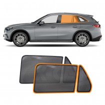 Rear Window Sun Shade for Mercedes-Benz GLC 2015-2021 Magnetic Car Sun Blind Mesh