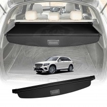 Retractable Cargo Cover for Mercedes-Benz GLC 2015-2022 Rear Rack Partition Shelter Canvas Trunk Luggage Security Shield Shade