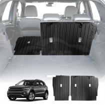 Back Seat Protector for Volkswagen T-Cross 2019-2025 Heavy Duty Car Seats Kick Mats Cover