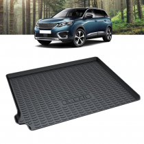 Boot Liner for Peugeot 5008 2017-2021 Heavy Duty Cargo Trunk Mat Luggage Tray