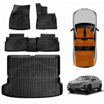 3D Floor Mats Boot Liner for Chery OMODA 5/5 GT 2023-Onwards All Weather Heavy Duty Cargo Car Trunk Luggage Tray