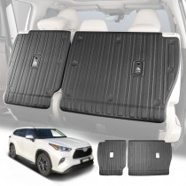 Back Seat Protector for Toyota Kluger 2021-2025 Heavy Duty Car Seats Kick Mats Cover