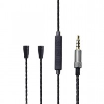 Audio Cable Cord Mic Remote For Sennheiser IE8 IE80 Headphones Android iPhone