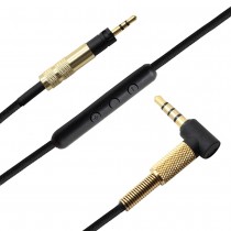 Replacement Audio Cable Cord with Mic Remote for Sennheiser Momentum Headphone
